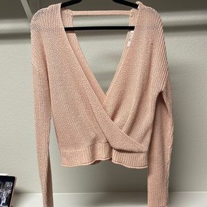 Pink sweater